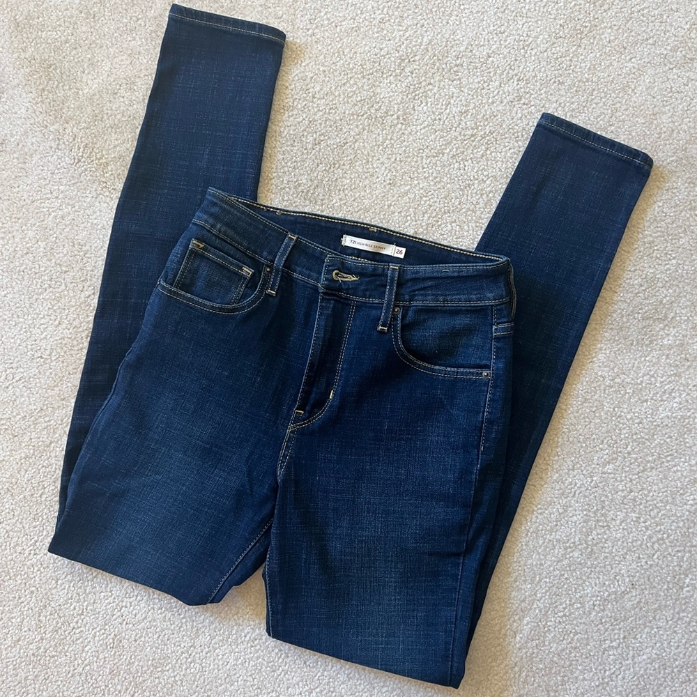 Levi's® Women's 721 High-Rise Skinny Jeans - Blue Story - 26x30